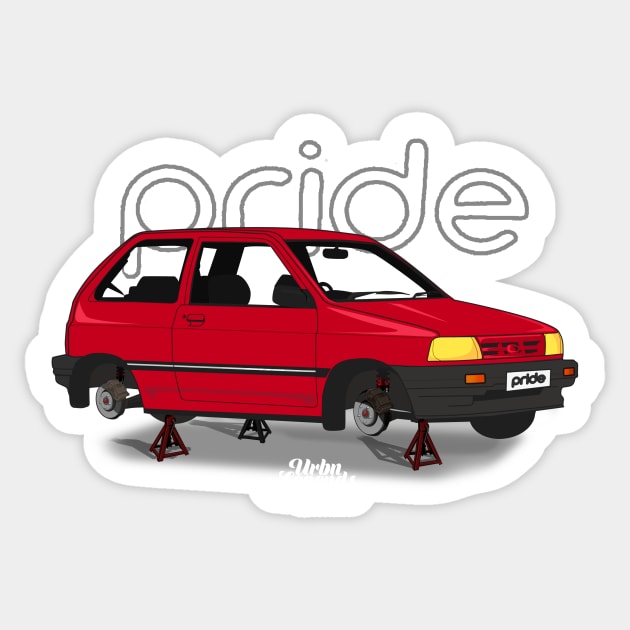 Loud and Pride Sticker by Carlito